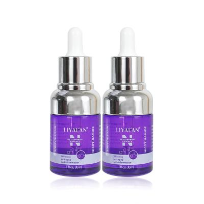 China Anti Aging Private Label Skin Care Facial Vitamin C Moisturizing Anti Wrinkle Whitening Niacinamide Serum for sale