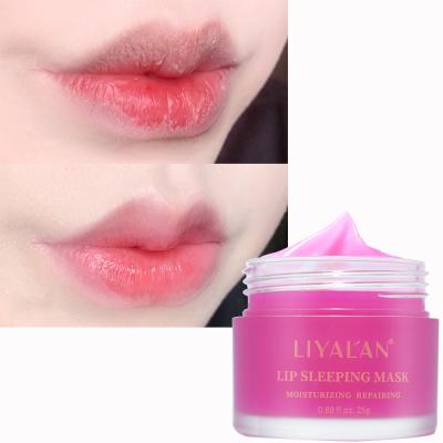 China Wholesale Lip Maks Natural Organic Pink Vegan Lipmask Moisturizer Repairing Lip Sleep Mask Moisturizing Collagen Lip Mask for sale