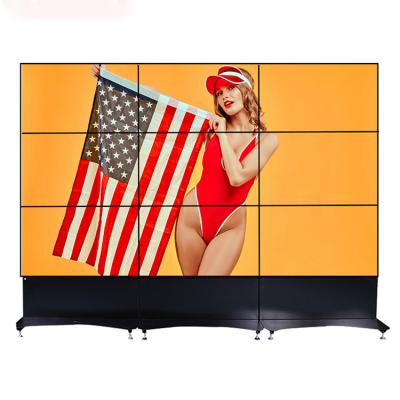 China 46 55 Inch 4K Indoor Ultra Narrow Bezel 3.5 Mm LCD Display 3x3 Samsung Video Wall Digital Billboard for sale