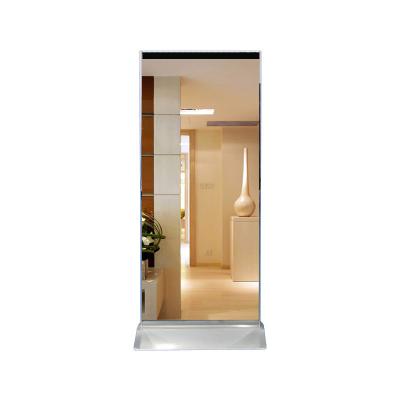 China 55 Inch Indoor LCD Magic Mirror Advertising Digital Signage With Motion Sensor for sale