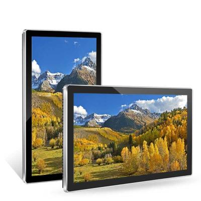 China Indoor 46 55 inch multi capacitive lcd display screen wifi 5G interactive video advertising touch screen for sale