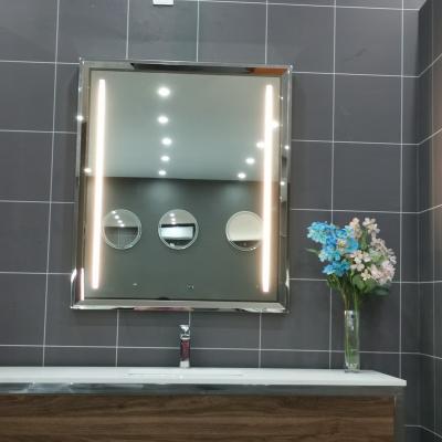 China Magnifying Smart Led Integral Mirror Bathroom Mirror With Light Led Mirror Bathroom Smart for sale