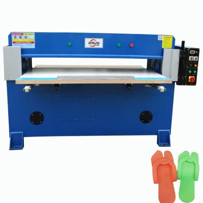 China Full Hydraulic Slipper Rubber Slipper And Shoe Rubber Soles Cutting Making Machine for sale