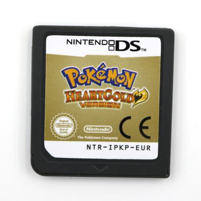 China ABS Game Casual Card For Pokemon HeartGold Version Video Games Card For Nintendo NDS 3DS for sale