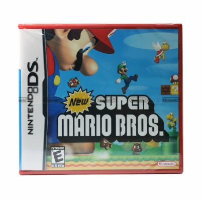 China USA Version RED Case Super Mario Bros Package* Sealed Video Games *Factory New For DS NDSI NDSL 2DS 3DS XL Console Mario Games IF-P004 for sale