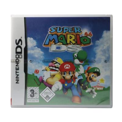 China UKV Version Super Mario 64 Video Games Sealed *Factory Package* For DS NDSI NDSL 2DS 3DS XL Console IF-P004 for sale