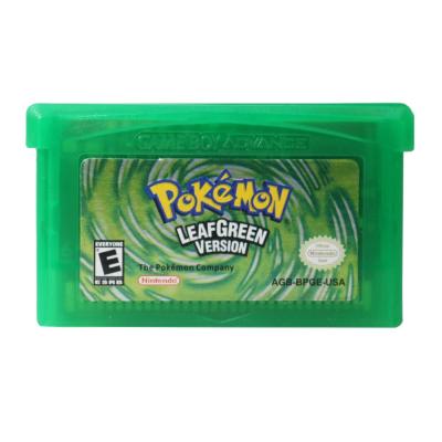 China LeafGreen High Quality Pokemon USA Multifunctional Version For Nintendo Game Boy Advance Pokemon GBA Game for sale