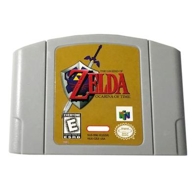 China Work well on NTSC and PAL N64 console in current US NTSC version The Legend of Zelda Ocarina of Time video game for N64 GAME for sale