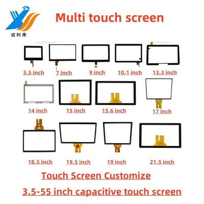 China Industrial Multi Touch Screen LCD Display with COF Connection and Customizable Options for sale