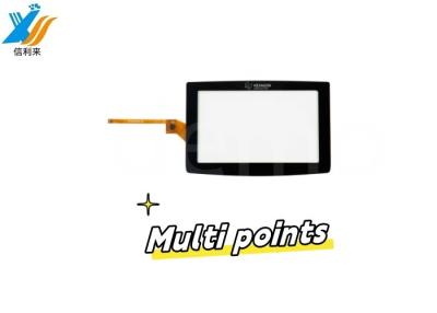 China Customizable 7 Inch Black Infrared Touchscreen Monitor With Wide Temperature Range for sale