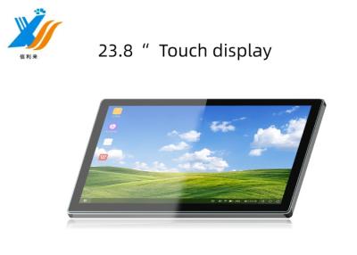 China Zwarte Multi Touch Screen Monitor met IC EETI technologie en GG structuur Te koop