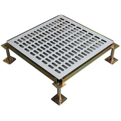 China Modern veneer airflow hpl data center perforated floor antistatic steel floor for sale