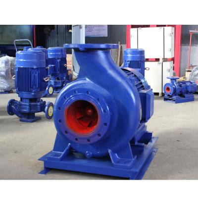 China ISW family homes horizontal pipeline centrifugal pump, booster pump for farmland irrigation, irrigation pump for sale