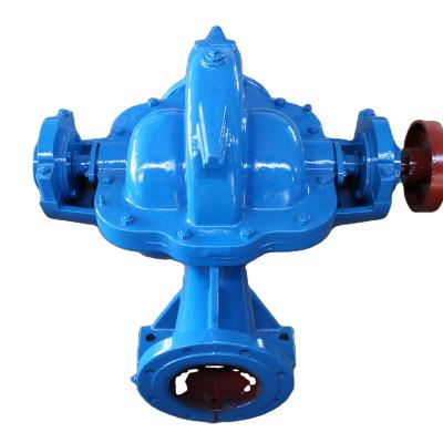 China Medium Open Wastewater Treatment Centrifugal Pump Shipping And Handling Double Suction Pump Large Open Farmland Medium Open Flow Suction Pump for sale