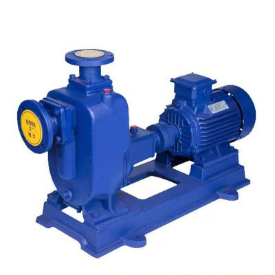 China Commercial buildings sewage and clean water self-priming centrifugal pump, ZW direct connection self-priming sewage pump for sale