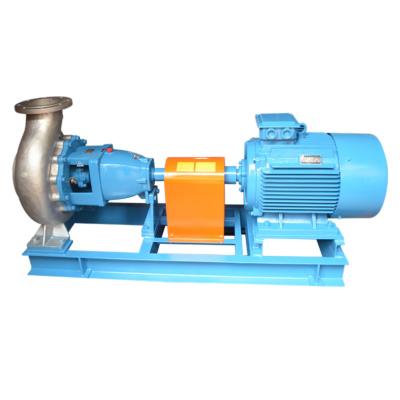 China Commercial Buildings With Competitive Advantages Single Stage Single Suction Stainless Steel Horizontal Chemical Centrifugal Pump for sale