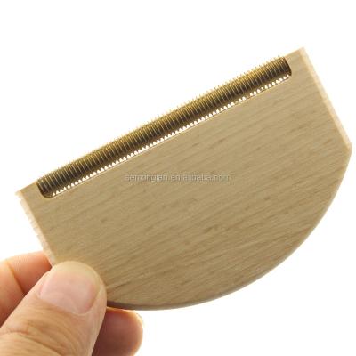 China Viable Wooden Cashmere Comb Pilling Brush for sale