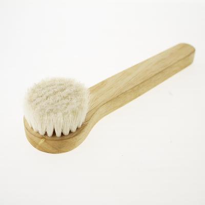 China Soft Meridian Massage Brush Soft Meridian Brush Baby Bath Brush Baby Bath Brush Solid Wooden Wool Face Baby Adult Face Brush for sale