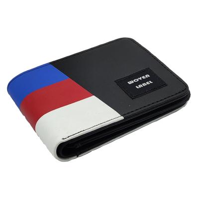 China Fasion men's wallet multifunctional design men fashion low price manufacturing PU leather wallet men's wallet money card holder free sample for sale