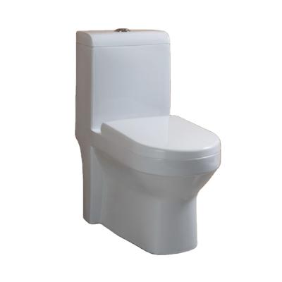 China Double-Flow S Trap CE White Glazed Ceramic Freestanding Modern Toilet for sale