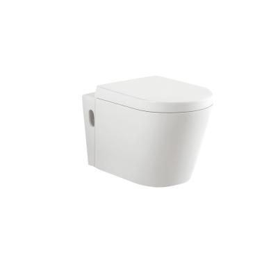 China High Quality Double-Flow China Bathroom WC Wall Hung Toilet Seat With Concealed Water Tank for sale