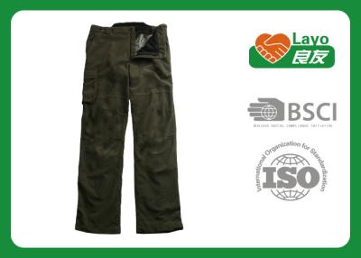 China Military Style Thermal Fleece Hunting Pants Windproof With ISO9001 for sale