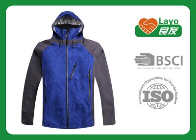 Cina OEM/ODM blu di colore del rivestimento all'aperto respirabile di Softshell accettabile in vendita