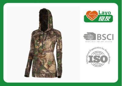 Chine Pull molletonné à capuchon de Camo de chêne moussu thermique pour l'hiver/printemps/automne à vendre