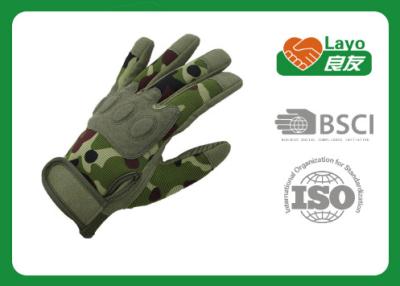 China Multi Function Camo Hunting Gloves For Bicycle / Sports Slip Resistant for sale