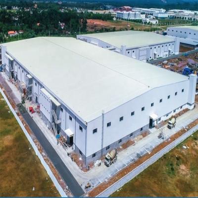 China Steel Structure Industrial Prefab Workshop With Steel Structure for sale