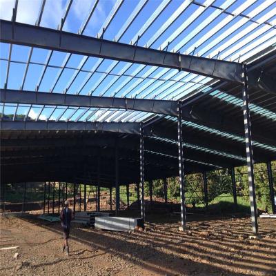 China Modern Prefab Steel Frame Construction Design Steel Structure Workshop Shed for sale