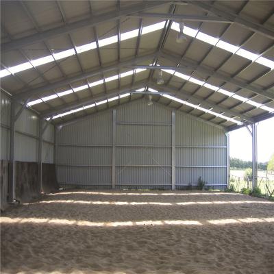 China Modern Prefab Light Steel Frame Building Steel Structure Workshop Shed for sale