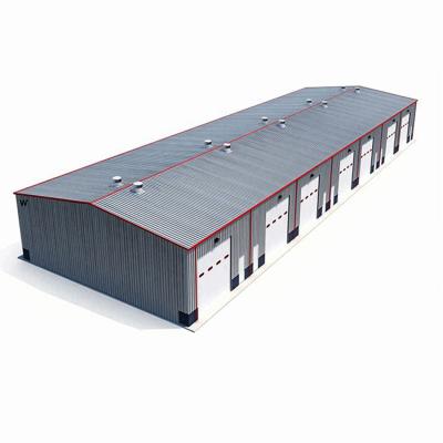 China Modern Cheap Design Steel Structure Workshop Prefab Prefab Workshop Buildings With Steel Structure for sale