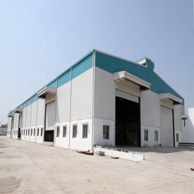 China Prefab Industrial Warehouse Building Steel Frame Steel Structure Warehouse for sale