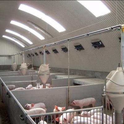 China Modern Free Design Prefab Steel Structure Pig Farm Building Dairy Pig Shed for sale