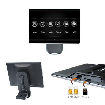 China RGB 10.1 Inch Car Bracket Headrest Android 8.1 Back Seat Rest Screen 1280x800 IPS Head Monitor for sale