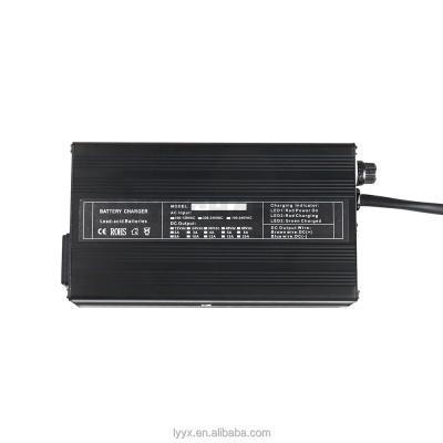 China 48v standard aluminum shell charger 48V 3A battery truck lead acid battery charger LYYX180 for sale