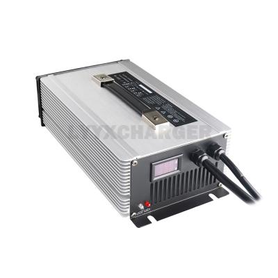 China Standard battery 12V100A lippo charger 14.6V 100A lifepo4 battery charger for high power electric vehicles for sale