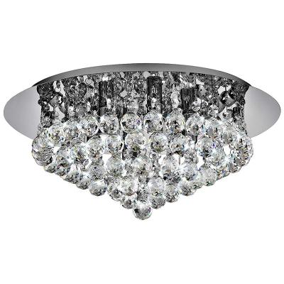 China Modern Elegant Round Crystal Chandelier Ceiling Light for sale