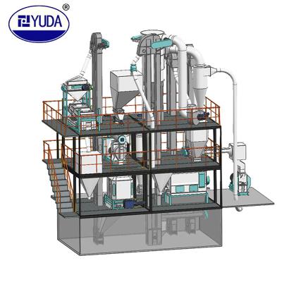 China YUDA Factory Poultry Feed Mill Best Price Poultry Pellet Feed Pellet Production Line for sale