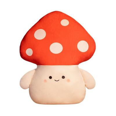 China Plush Factory Manufacture Popular Product 2022 Super Soft Red Mushroom Plush Toy Various for sale