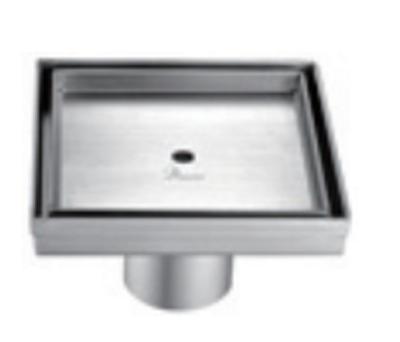 China Concealed Tile Insert Toilet Floor Drain Pvd Technology Stainless Steel zu verkaufen