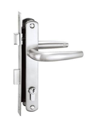 China Casement Lever Aluminum Alloy Door Handles Lock Set Tilt Turn Wooden Mortise zu verkaufen