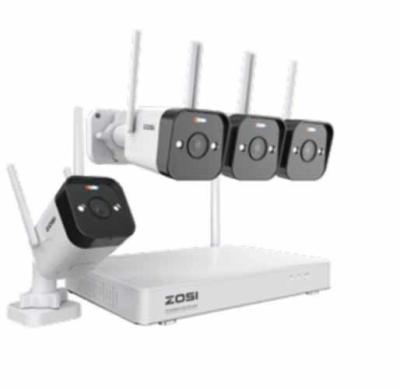 중국 공장 가격 감시 방수 카메라 1080p AHD CCTV DVR KIT 8CH 네트워크 케이블과 전원 공급 장치 포함 판매용