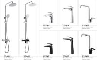 Китай Установленные палубой Faucets Bathroom Chrome санузла крана раковины водопада продается