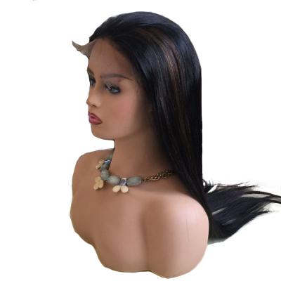 China Wholesale Straight 4*4 Lace Frontal Injected Hand Tied 100% Human Hair Lace Front Wigs For Black Women HD Hair Wigs for sale