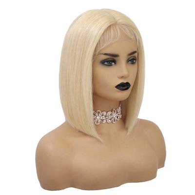 China Brazilian Hair Bob Wig Durable Short 613 Bob Wigs Low Price High Quality Straight With Baby Hair for sale