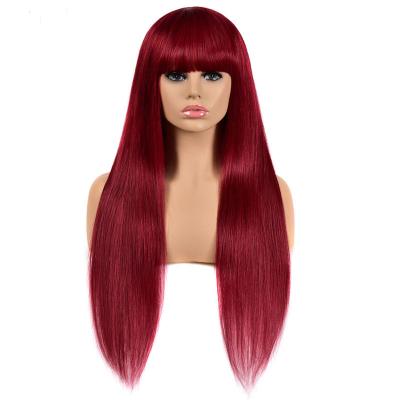 China Straight Ready to Wear Virgin Cuticle Aligned Straight Human Hair Wigs 12A Brazilian Bone Wigs for sale