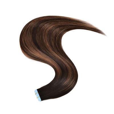 China BSM Wholesale Straight Colored Remy Human Hair Long Straight Human Hair Tape Extension In Hot Sale for sale