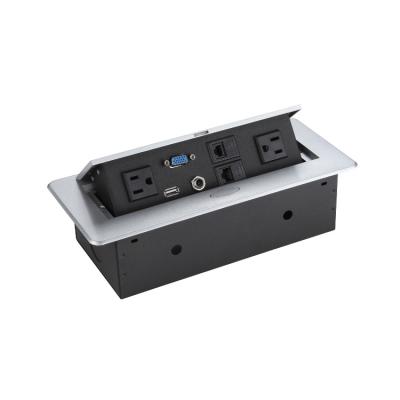 China Electroical Commercial Multi Desktop Dual Socket with USB for sale